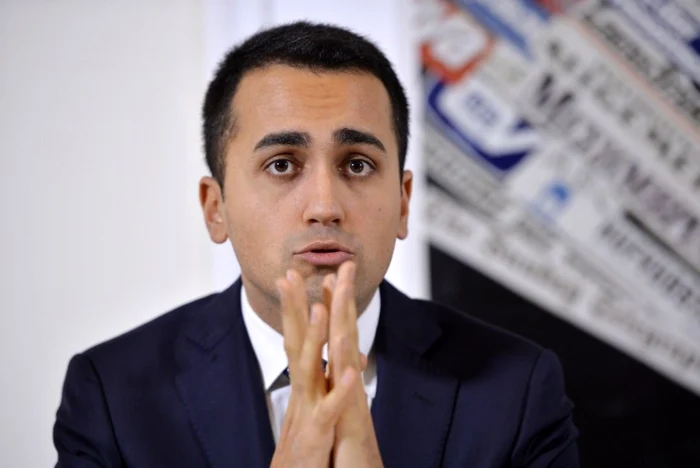 Liderul M5S Luigi Di Maio FOTO AFP