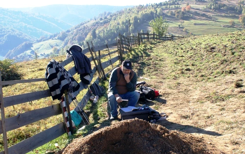 Arheologul Gheorghe Petrov „în căutarea poporului pierdut“ Arhivă personală