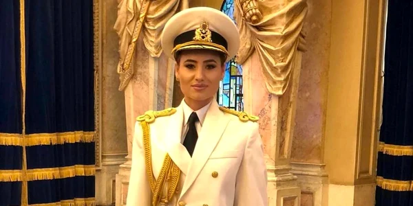 emilia dorobantu ofiter de Muzici Militare fOTO Faceb E D  jpg