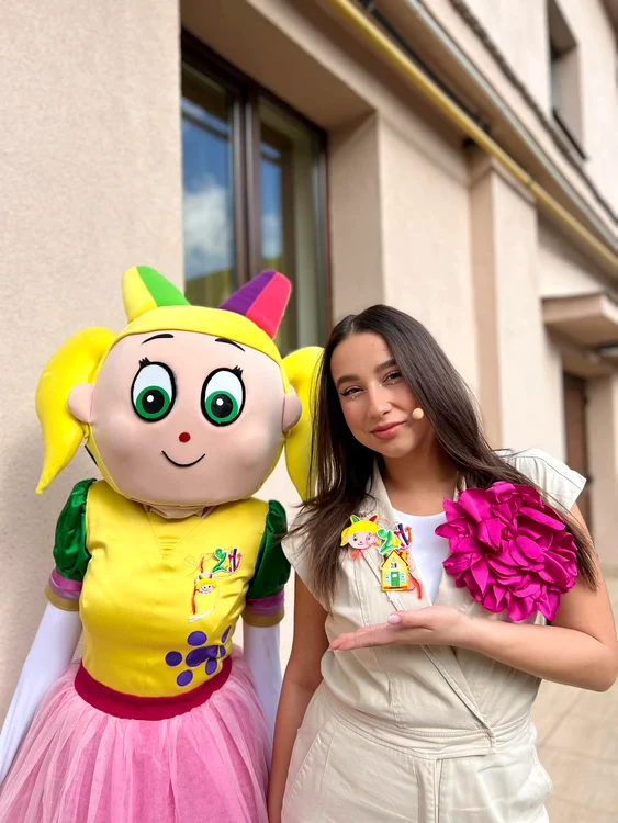 Fiica Mirelei Retegan, Maya. FOTO: Arhiva personală