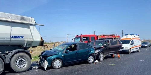 slobozia accident la Tandarei FOTO ISU Ialomita