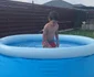 I-a pus piscină în curte fiului ei de 5 ani, Cezar