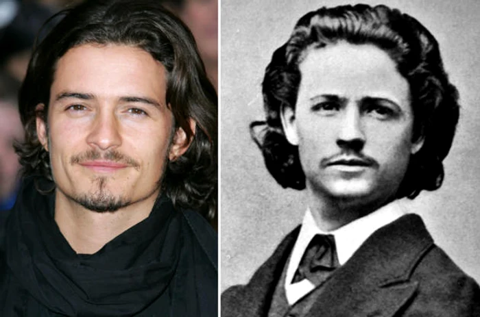
    Orlando Bloom şi pictorul Nicolae Grigorescu seamănă atât de bine, încât ai zice că sunt fraţiFoto: movie.yahoo.com  