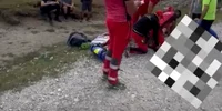 Un turist englez, aflat în vacanță pe Valea Prahovei, a murit sâmbătă 16 august foto captura video FB salvamont prahova