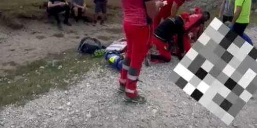 Un turist englez, aflat în vacanță pe Valea Prahovei, a murit sâmbătă 16 august foto captura video FB salvamont prahova