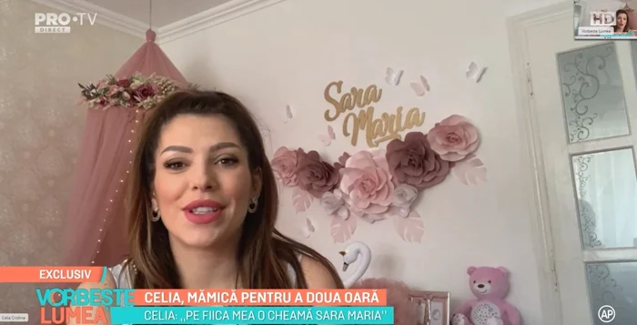 Aşa arată camera fetiţie Celiei captură Pro TV