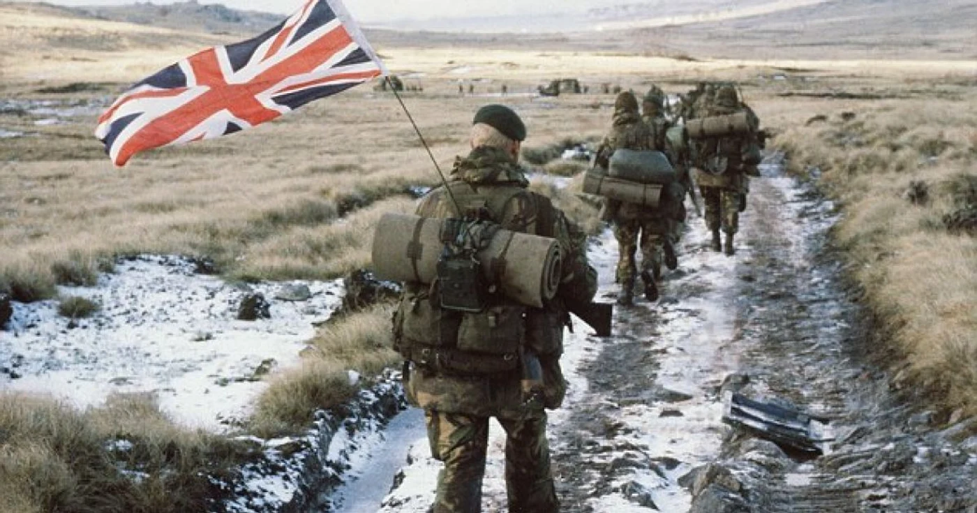 Imagine din Razboiul din insulele Falkland