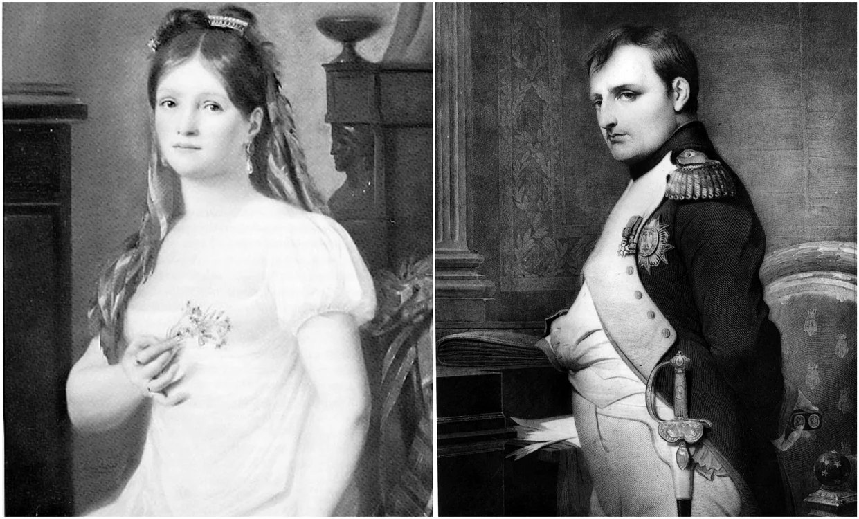 Împăratul Napoleon Bonaparte și amanta sa poloneză, Contesa Maria Walewska   FOTO Profimedia jpg