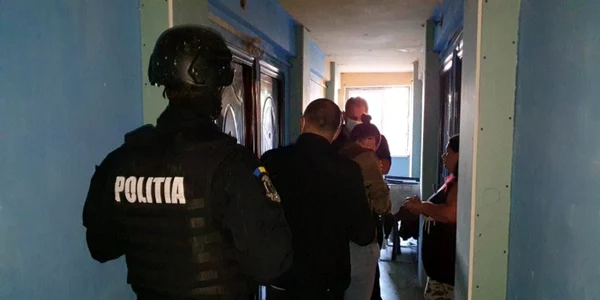 razie a politiei in hunedoara foto ipj Hunedoara