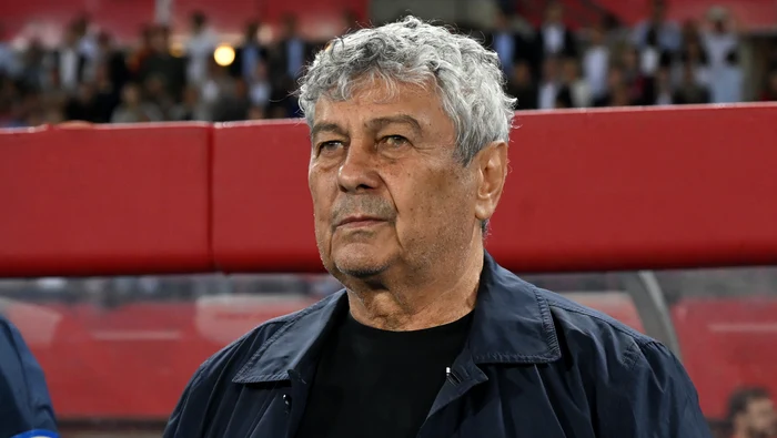 Mircea Lucescu, îngândurat în privința naționalei. Foto Sportpictures