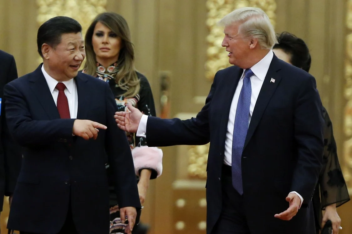Președintele Chinei Xi Jinping și omologul său american Donald Trump/ Foto:EPA/EFE