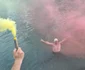 Avram Iancu a înotat 12 ore în Bega FOTO Ş.Both