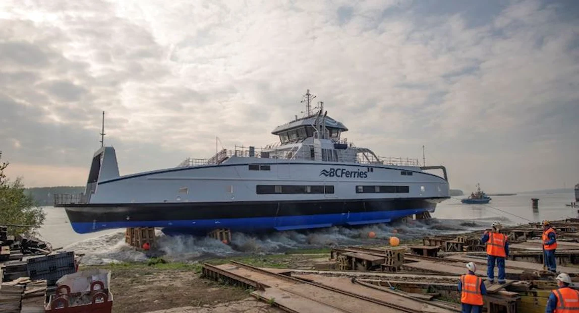 Feribot construit în Șantierul DAMEN FOTO: DAMEN