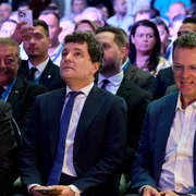 Ilie Bolojan, Nicușor Dan și Ionuț Moșteanu FOTO Inquam / Codrin Unici