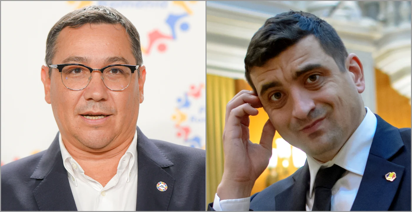 Victor Ponta îl sfătuieşte pe George Simion să-şi "cizeleze" limbajul. FOTO: Mediafax
