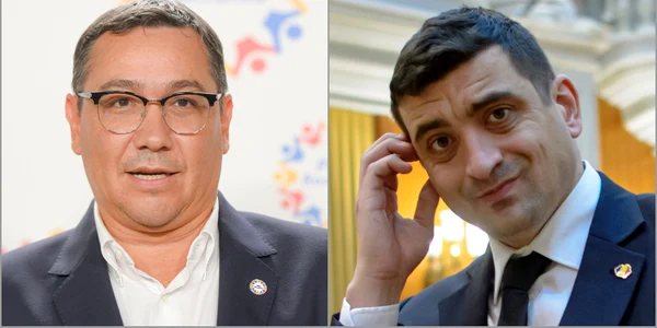 Victor Ponta George Simion FOTO Mediafax