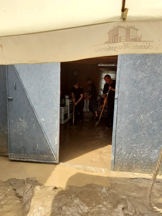Jandarmii arădeni, alături de pompieri și polițiști. FOTO IJJ Arad