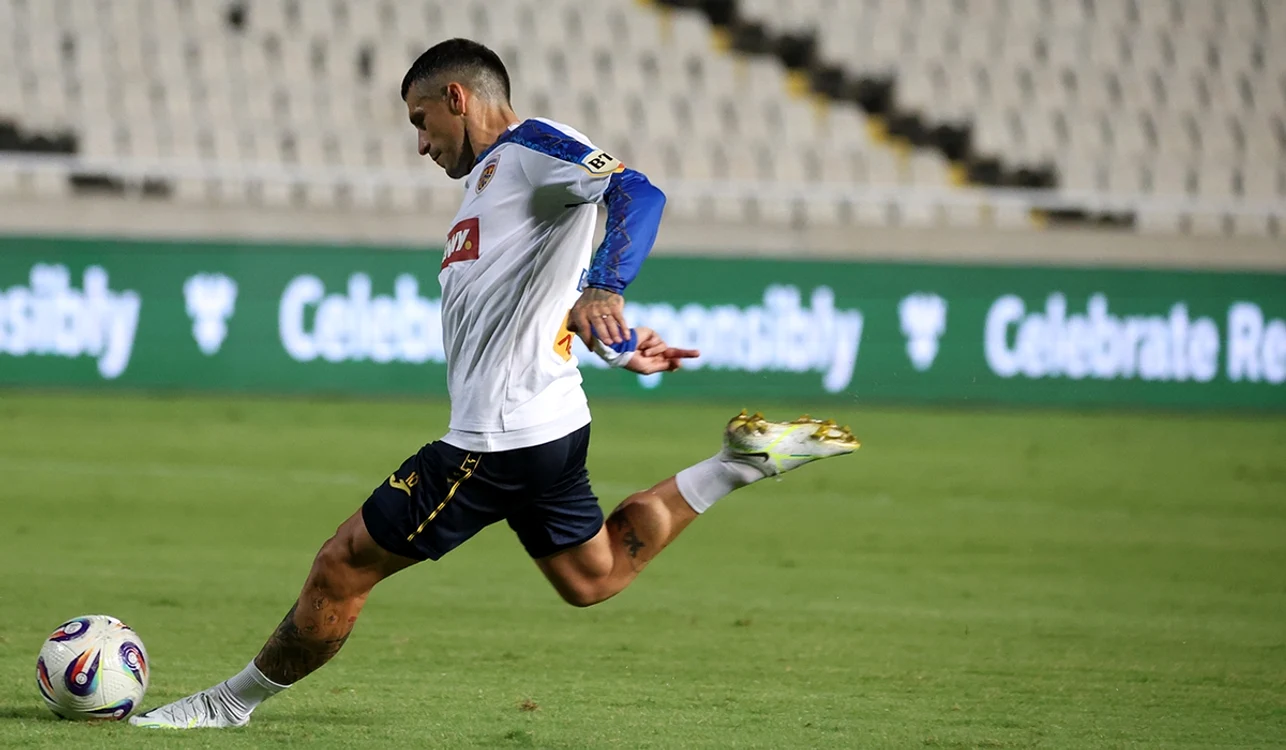 Nicolae Stanciu, la antrenamentele echipei naționale