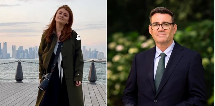 Alexandra Raluca Dragoi, fotograful lui Andy Burnham. FOTO: colaj foto/Gazeta UK