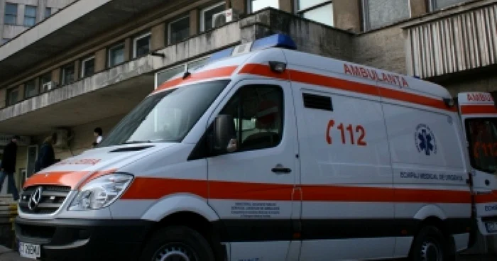 Victima a fost internată la spital FOTO Adevărul