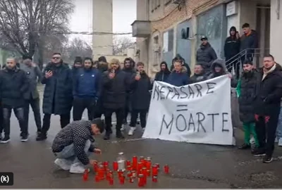 protest spital Buzau FOCUS TV captura png
