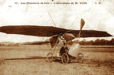 Avionul monoplan ,,Vuia nr. 1’’, pe terenul de la Montesson (Franţa), 18 martie 1906