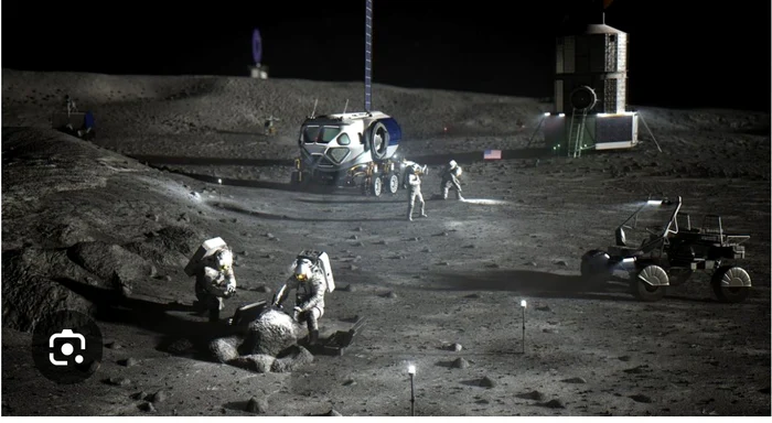 Proiect bază lunară/FOTO:X