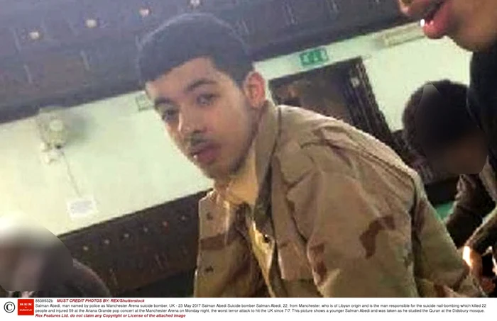 Salman Ramadan Abedi sinucigasul terorist de la Manchester Arena FOTO Guliver / Rex Features