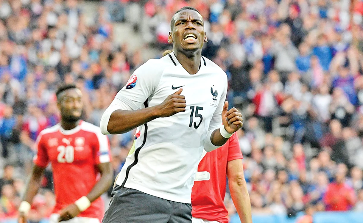 Pogba a fost cel mai periculos atacant al FranţeiFoto: AP