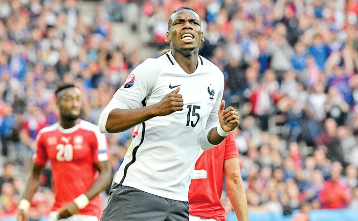 
    Pogba a fost cel  mai periculos  atacant al FranţeiFoto: AP  