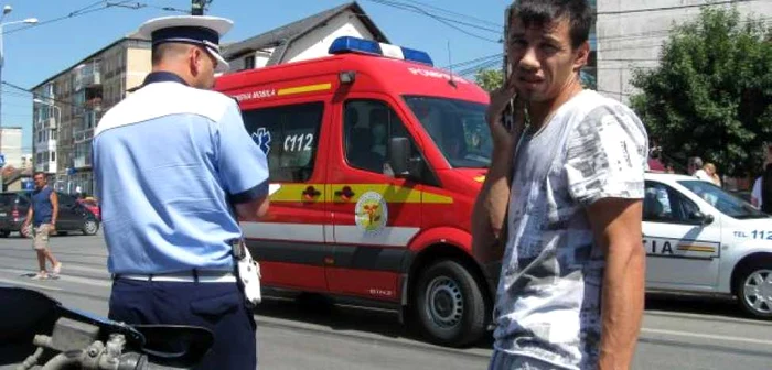 Timişoara: VIDEO Bătrân lovit de scuter pe trecerea de pietoni