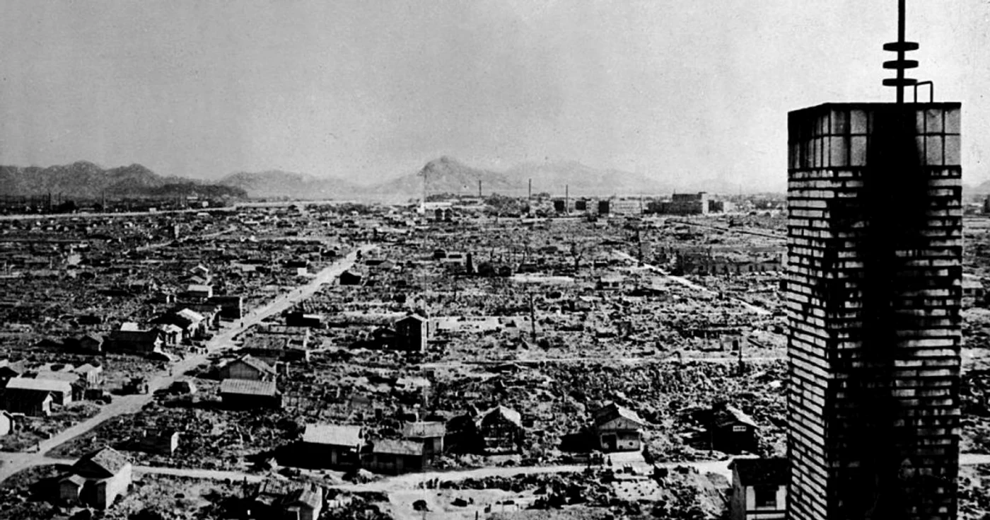 Hiroshima după bombardament. FOTO: Getty Images