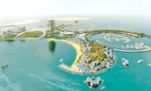 Complexul se va construi  pe o insulă artificială  din Emiratele Arabe  Unite şi va fi deschis  în ianuarie 2015 jpeg