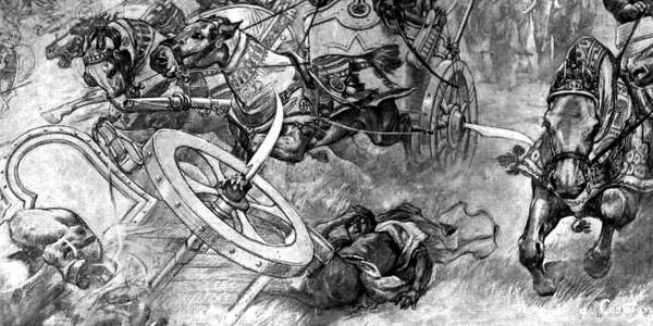 atac armata persana ilustratie FOTO cais-soas.com