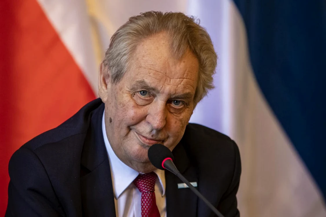 Milos Zeman FOTO EPA-EFE