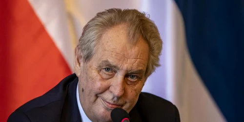 Milos Zeman FOTO EPA-EFE