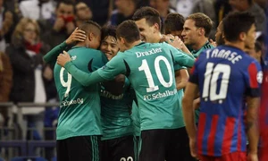 Bucuria nemţilor după marcarea primului gol (foto: Reuters) jpeg