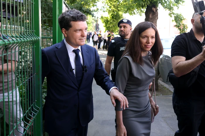 Nicușor Dan cu partenera sa Mirabela Grădinaru Foto: Inquam Photos
