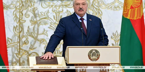 Aleksandr Lukașenko, învestit pentru al șaptelea mandat la conducerea Belarusului jpg