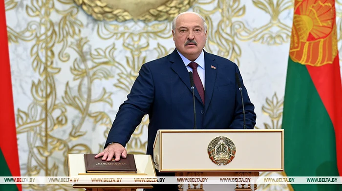 Aleksandr Lukașenko, învestit pentru al șaptelea mandat la conducerea Belarusului. FOTO: X