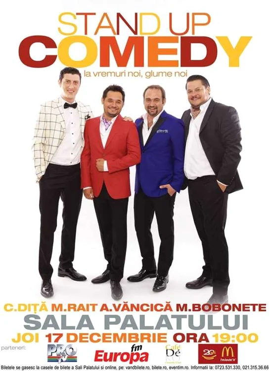 show stand up comedy las fierbinti