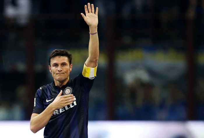 Căpitan Javier Zanetti se retrage din activitate la finalul sezonului FOTO Reuters