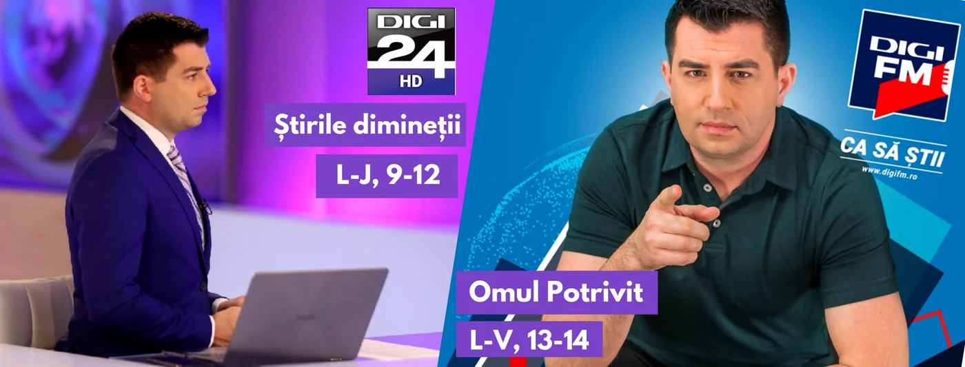 Adrian Cojocaru s-a despărțit de echipa de la Digi 24 Foto: Facebook