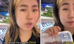 Emily arată cum s a adaptat China la tarifele americane Foto Captură video TikTok jpg