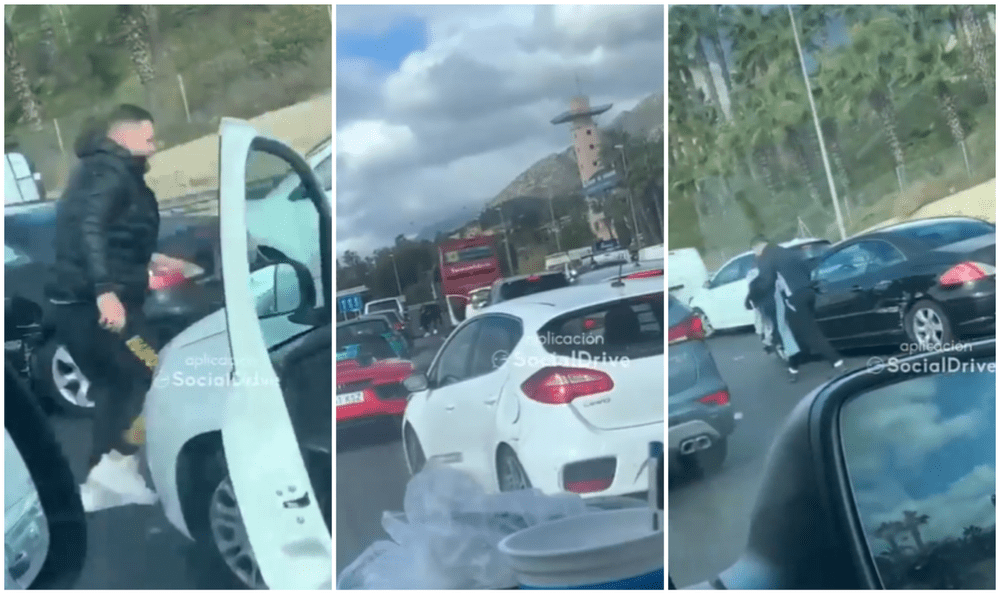Blocaj pe autostradă după ce a căzut un rucsac cu bani: reacția șoferilor - VIDEO