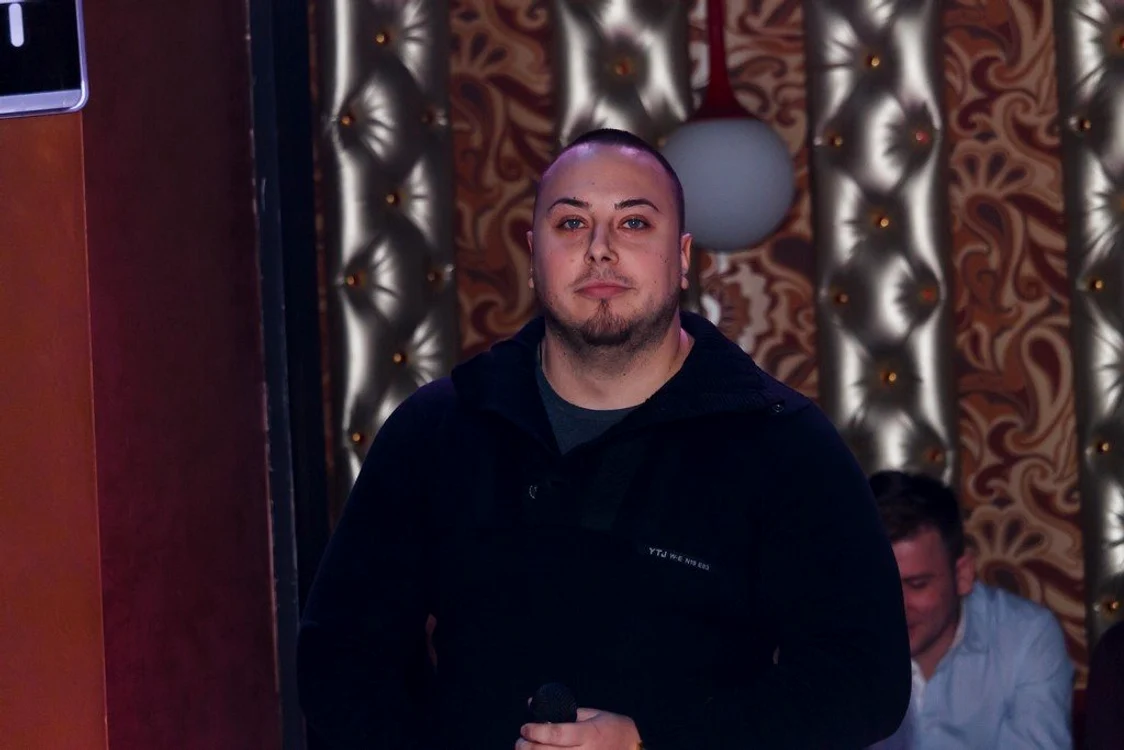 Vlad, înainte de regimul alimentar și de antrenamente. foto: arhiva personala