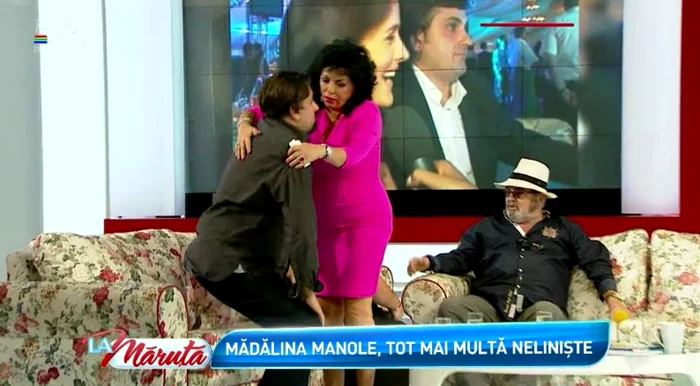 Carmen Harra și Petru Mircea / foto: captură TV