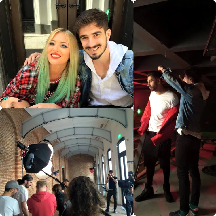 La filmări cu Delia şi Connect-R