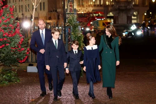 Prințul William, Kate Middleton, George, Charlotte și Louis