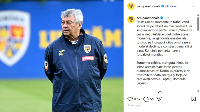 Foto/Instagram @echipanationala